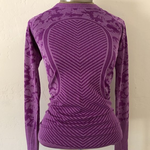 lululemon athletica Tops - NWOT * LULULEMON PURPLE LONG SLEEVE SHIRT